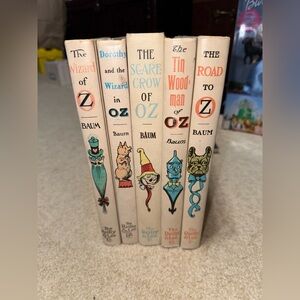 Vintage Classic Oz Book Set by L. Frank Baum